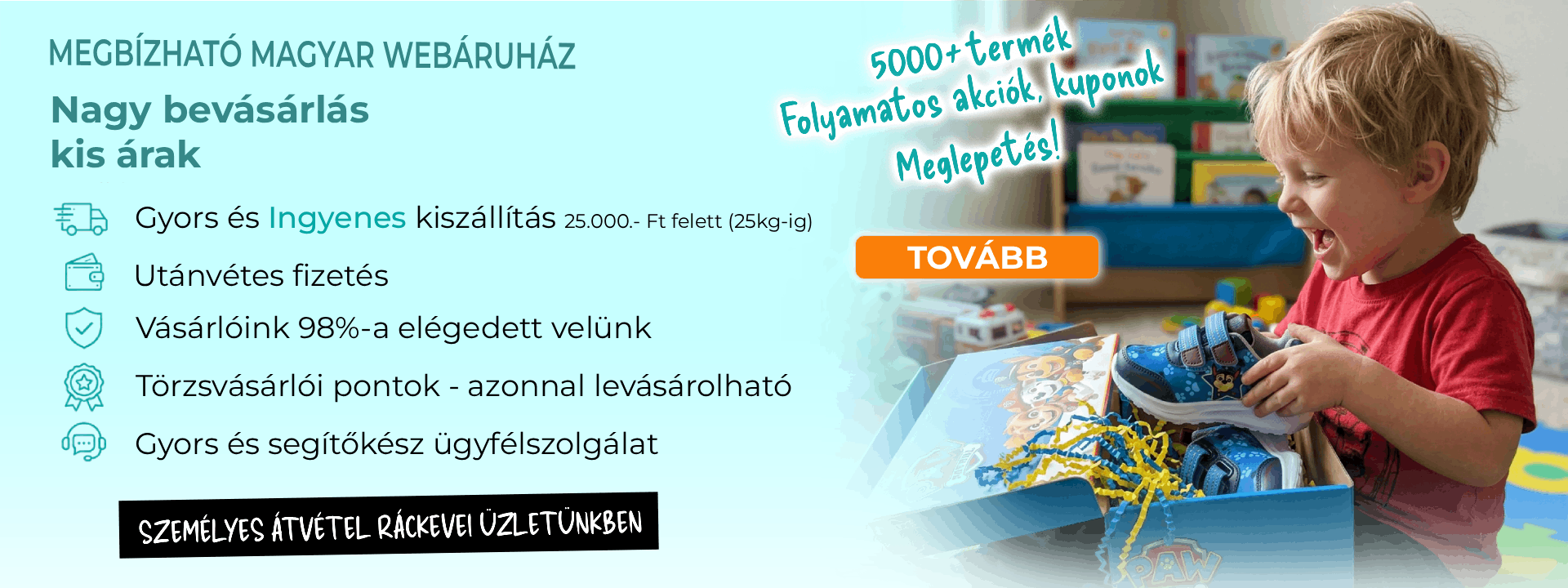 LORD Shop termékkategória lista