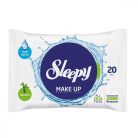 Sleepy MAKE UP smink lemosó nedves törlőkendő 20db-os - Bambusz(3csomag)