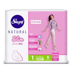 Sleepy Natural eü. betét bambusz SLIM NORMAL 240mm/8db