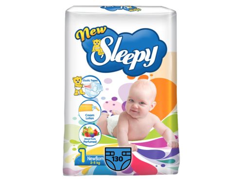 New Sleepy pelenka STD Újszülött 1 (2-5)(130db)