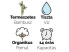 Sleepy Natural Ultra Sensitive Bambusz bugyipelenka Maxi+ 4+ (9-16)(130db)