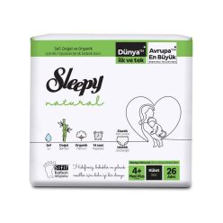   Sleepy Natural Ultra Sensitive Bambusz bugyipelenka Maxi+ 4+ (9-16)(26db)