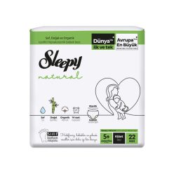   Sleepy Natural Ultra Sensitive Bambusz bugyipelenka Junior+ 5+ (13-20)(22db)