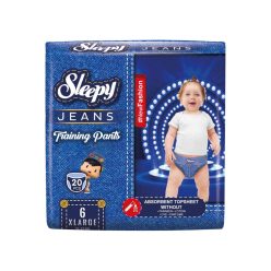 Sleepy JEANS gumisderekú bugyipelenka XL 6 (15-25)/20db