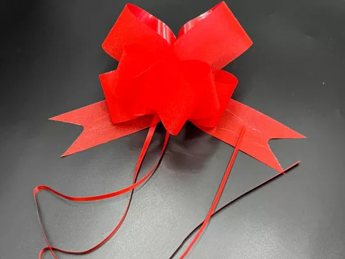 Gyorsmasni 68x4,5cm - Csillogó Piros
