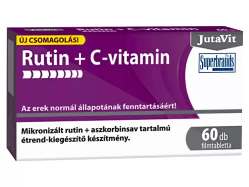 JutaVit Rutin+C-vitamin tabletta 60db