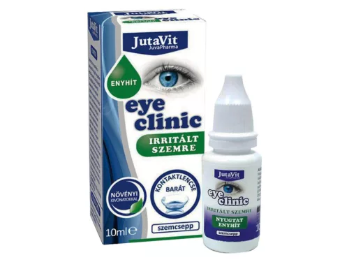 JutaVit EyeClinic szemcsepp 10ml - Irritált szemre