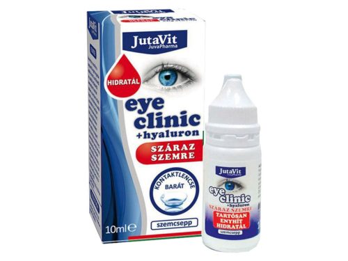 JutaVit EyeClinic szemcsepp 10ml -  Száraz szemre