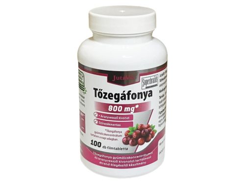 JutaVit Tőzegáfonya 800mg+Aranyvessző kivonat filmtabletta 100db