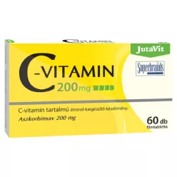 JutaVit C-vitamin 200mg tabletta 60db