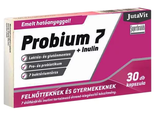 JutaVit Probium7 + Inulin kapszula 30db