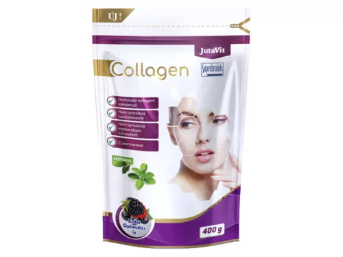 JutaVit Collagen kollagén 400g italpor - Erdei Gyümölcs