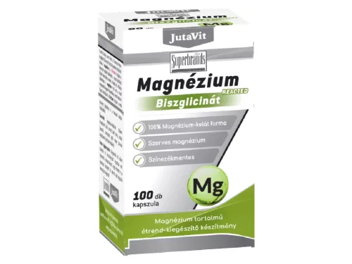 JutaVit Magnézium-biszglicinát Reacted kapszula 100db