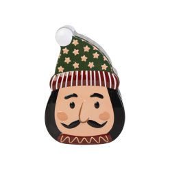 Karácsonyi fém díszdoboz - Diótörő