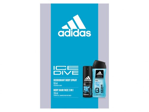 Adidas Férfi díszdoboz (deo 150ml + tusfürdő 250ml) - Ice Dive