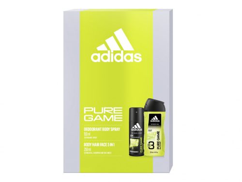 Adidas Férfi díszdoboz (deo 150ml + tusfürdő 250ml) - Pure Game