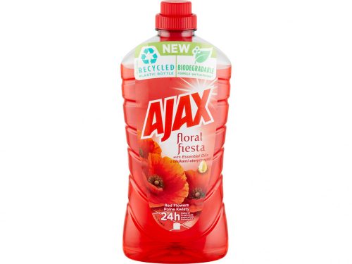 Ajax Általános Tisztítószer 1L - Piros virágok
