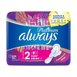 Always Platinum egészségügyi betét 7db - Super (S2)