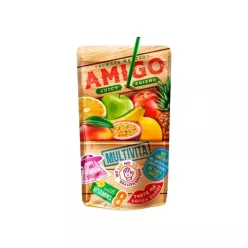Amigo szívószálas üdítőital 0,2l - Multivitamin