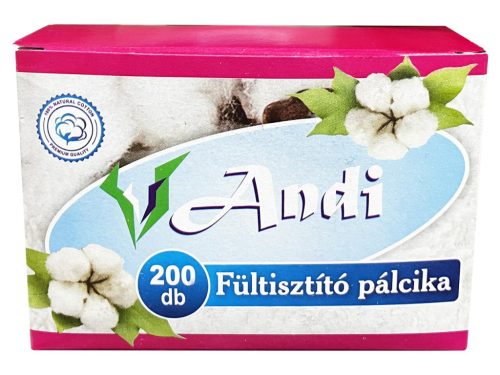 Andi fültisztító pálcika - 200db