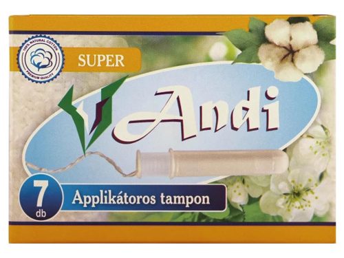 Andi tampon applikátorral 7db - Super