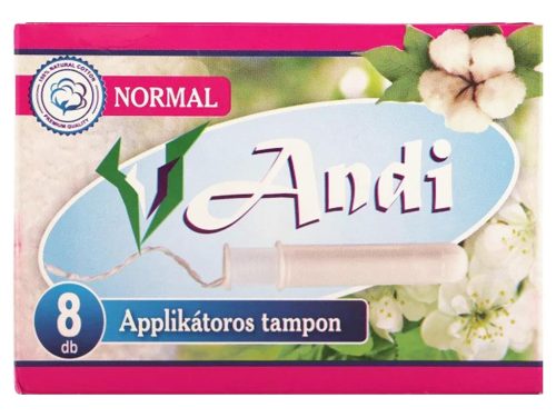 Andi tampon applikátorral 8db - Normál