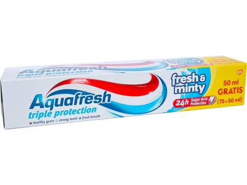 Aquafresh fogkrém 125ml - Fresh and Minty