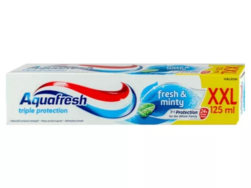 Aquafresh Triple Protection fogkrém 125ml - Fresh and Minty