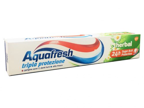 Aquafresh fogkrém 75ml - Triple Protection - Herbal