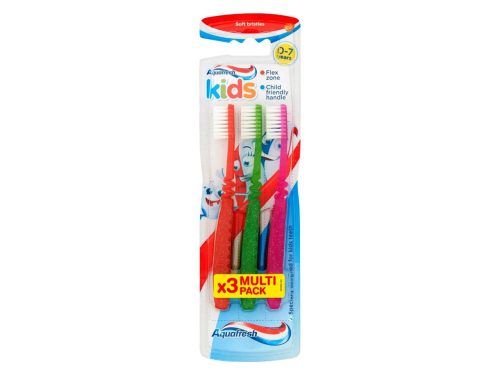 Aquafresh gyerek fogkefe 3db (0-7 éves)