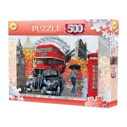 Városok (London) Autumn walk puzzle 500 db-os