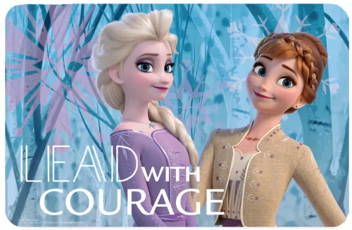 Disney Jégvarázs Lead with courage tányéralátét 43x28 cm