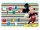 Disney Mickey tányéralátét 43*28 cm