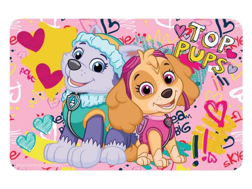 Mancs Őrjárat Top Pups tányéralátét 43x28 cm
