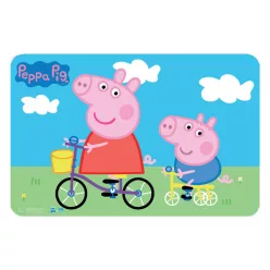 Peppa malac Bicycle tányéralátét 43x28 cm