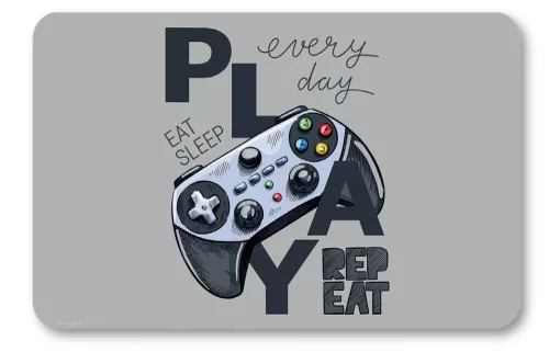 Gamer Player tányéralátét 43x28 cm