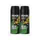 Axe férfi deo 48h 2x150ml DUO pack - Wild Mojito & Cedarwood