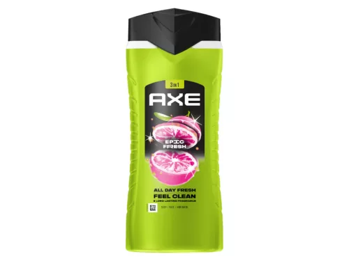 Axe férfi tusfürdő 3in1 400ml - Epic Fresh