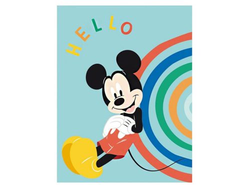 Disney Mickey Hello polár takaró 100x140cm