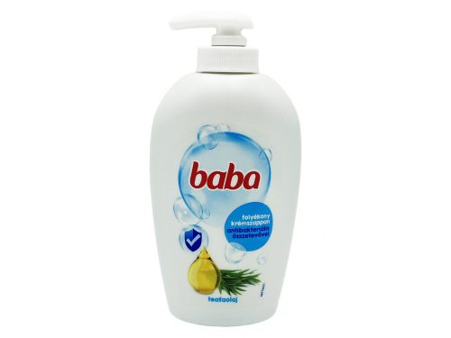 Baba pumpás folyékony szappan 250ml - Teafaolaj
