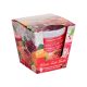 Bartek illatgyertya üvegpohárban Winter Tutti Frutti - Piros és narancssárga gyümölcsök