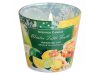 Bartek illatgyertya üvegpohárban Winter Tutti Frutti - Zöld és sárga gyümölcsök