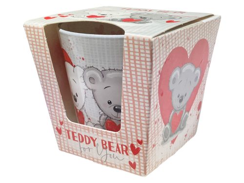 Bartek illatgyertya üvegpohárban Teddy Bear for You