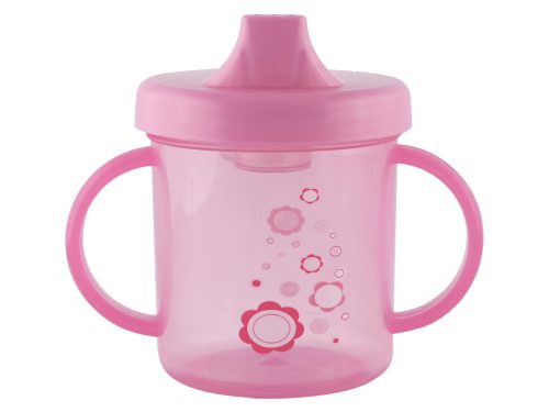 Baby Care itatópohár 210ml - Rózsaszín