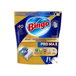   Bingo Pro Max All in One mosogatógép kapszula - 40db - Citrom