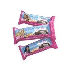 Biskiz kókuszkrémmel töltött keksz 45g – Barbie