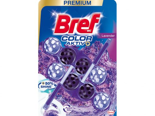 Bref PRÉMIUM WC frissítő 2X50g - Purple Water (Color Aktiv)