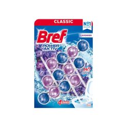 Bref Power Aktiv WC frissítő 3X50g - Levendula