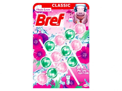 Bref Classic WC frissítő 3X50g - Music Lover