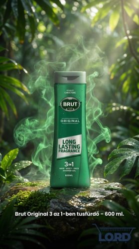 Brut férfi tusfürdő 3in1 600ml - Original